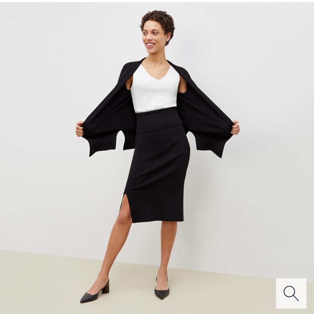 Mm lafleur Harlem skirt in jardigan knit